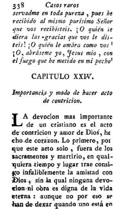 Capitulo XXIV. Importancia y modo de hacer acto de contricion.