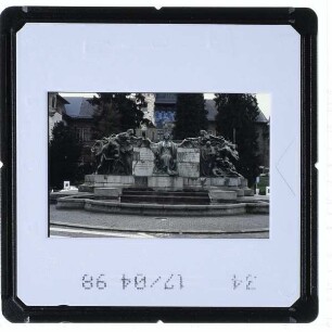 Bern, Historisches Museum,Bern, Romagnoli, Welttelegrafen-Denkmal