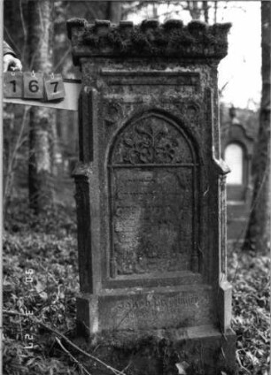 Grabstein 167 (neu: 662)