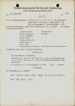 Schmidt, Fritz