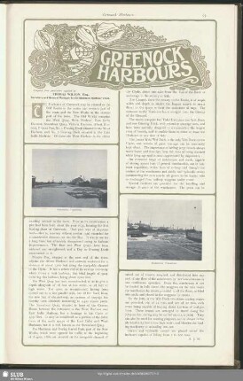Greenock harbours