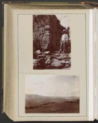[Cerro viejo und Cerro de las monjas von Süd, vom Cerro Corrales, l. Th., lt. Photoliste Uhle]