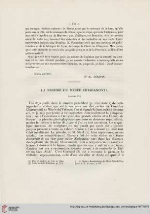 3: La Niobide du Musée Chiaramonti
