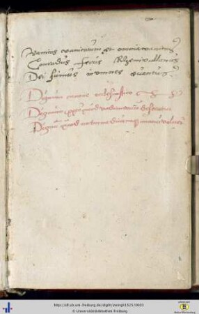 Handschriftliches.