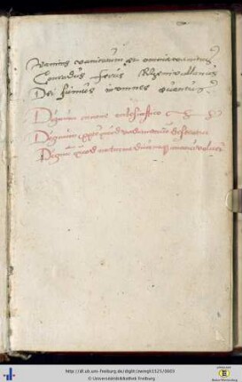 Handschriftliches.