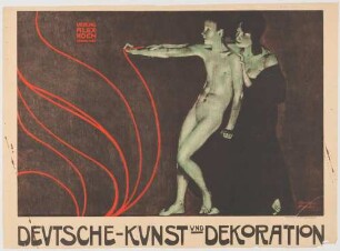 Plakat: Deutsche Kunst und Dekoration [Zeitschrift]
