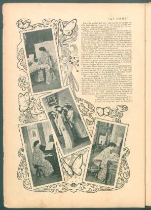 "At home" - Srta. Teresa de Urquiza