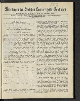 Beilage Nr. 43 zu Stück 52 vom 26. Dezember 1903.