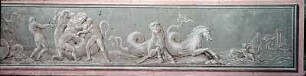 Mythologische Szene mit Meereswesen