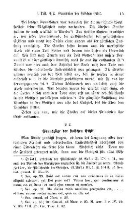 § 2. Grundzüge der stoischen Ethik.