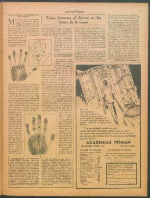 La mano de un perfecto imaginativo