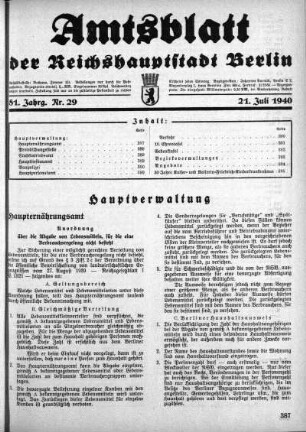 1940,29: Nr. 29, 21. Juli 1940