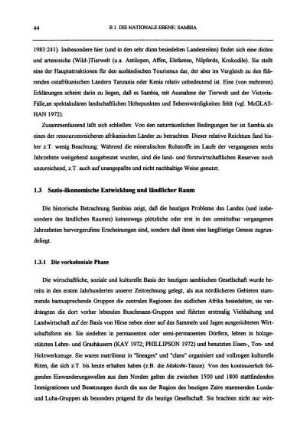 1.3 Sozio-ökonomische Entwicklung und ländlicher Raum
