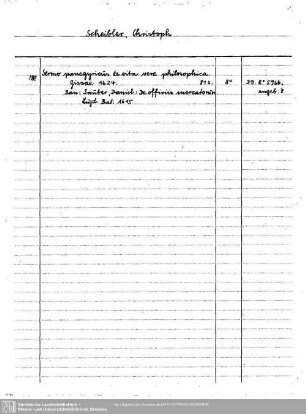 Scheibler, Christoph