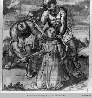 La Franceschina : Martyrium von Franziskanern durch Erstechen und Enthauptung