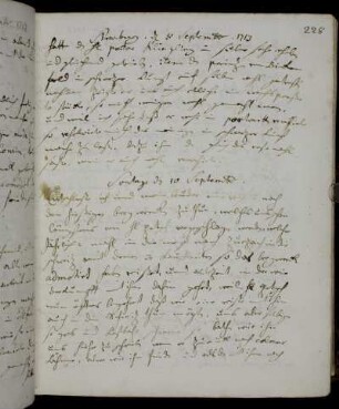 [Colmar]/Ribeauville/[...]/Benfeld 10. - 13. September 1713