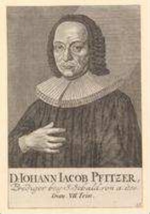 Johann Jacob Pfizer, Dr., Prediger bei St. Sebald