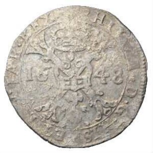 Fundmünze, Patagon, 1648