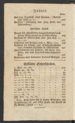 Erklärte Schriftstellen