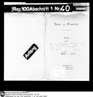 Reichsangelegenheiten im Dreißigjährigen Krieg