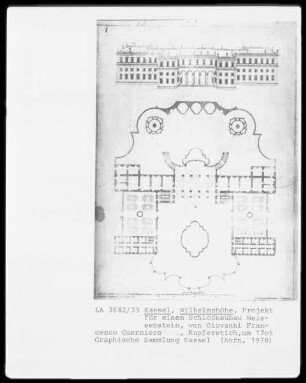 Kassel & Schloß Wilhelmshöhe & Schloßneubau Weißenstein