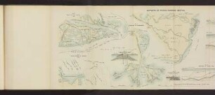 PLATE V. OUTLETS OF RIVERS FORMING DELTAS. Fig. 1. bis Fig. 10.