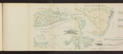 PLATE V. OUTLETS OF RIVERS FORMING DELTAS. Fig. 1. bis Fig. 10.