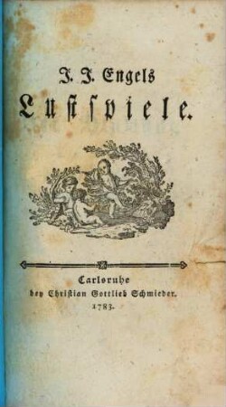 J. J. Engels Lustspiele