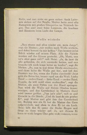 Wolle wickeln