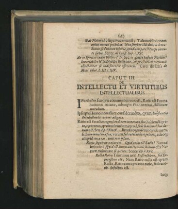 Caput III. De Intellectu Et Virtutibus Intellectualibus.
