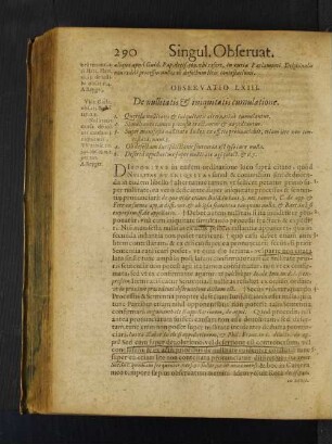 Observatio LXIII. De nullitatis et inquitatis cumulatione.