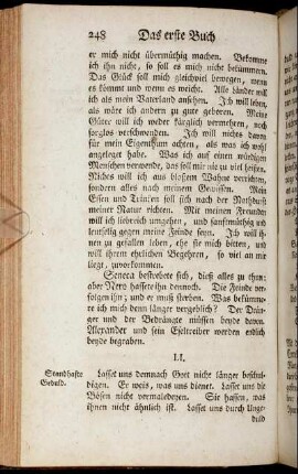 LI. Standhafte Geduld.