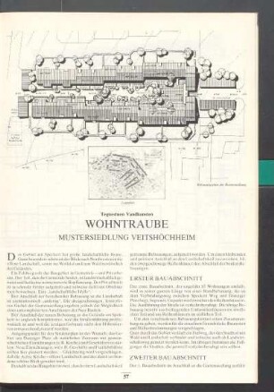 Wohntraube. Mustersiedlung Veitshöchheim (Tegnestuen Vandkunsten)