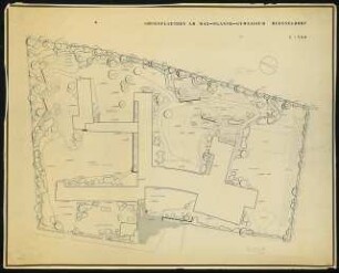 Grünflächen am Max-Planck-Gymnasium, Düsseldorf: Lageplan mit Gartenplan 1:200