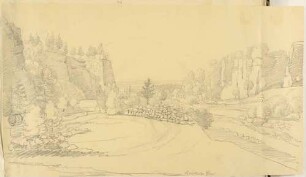 Der Liebethaler Grund an der Wesenitz bei Pirna