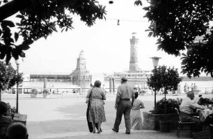 Lindau: Blick zum Hafen
