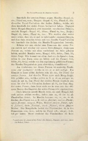 Das Personal-Pronomen der altaischen Sprachen