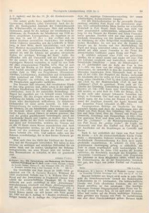 54-56 [Rezension] Sparrow-Simpson, William J., A study of Bossuet