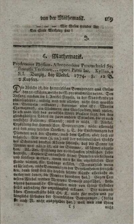 Prodromus physico-astronomicus pyrotechnici systematis verticum.