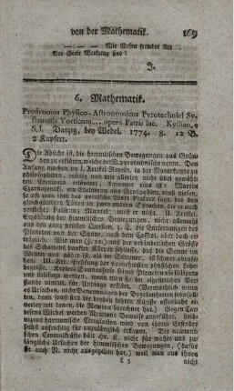 Prodromus physico-astronomicus pyrotechnici systematis verticum.