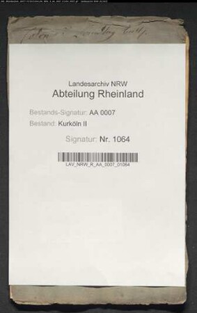Verhandlungen über den Tagungsort des Landtags