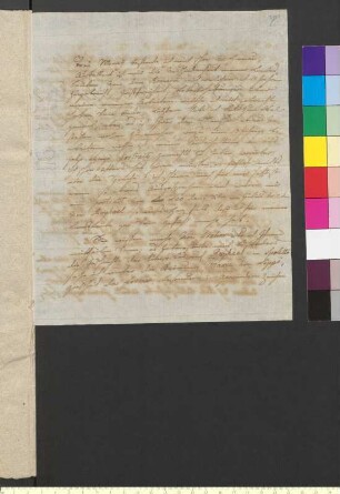Brief von Bury, Friedrich an Goethe, Johann Wolfgang von