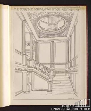 The Staircase Ashbvrnham Hovse Westminster.