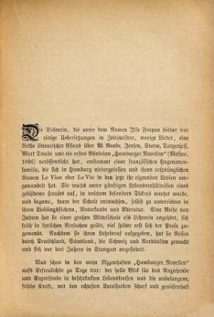 Die Last : Von Ilse Frapan. Abgedr. aus: Deutsche Rundschau. Herausg. v. Jul. Rodenberg. Berlin, Gebr. Partel, Juni 1887