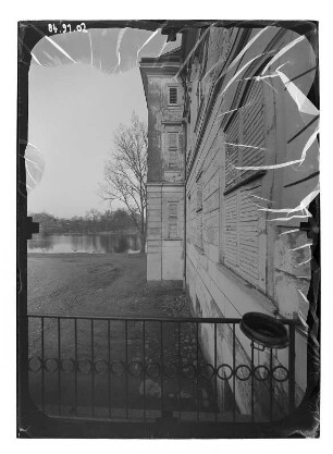 Wedendorfersee-Wedendorf. Ehem. Gutshaus (1697, Umbau 1805-1810; M. F. Rabe). Nordseite (Teilansicht)