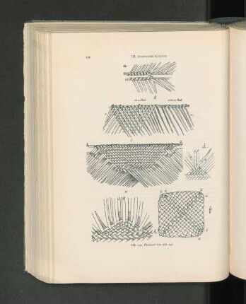III. Stoffliche Kultur. Abb. 139. Flechtart von Abb. 140.