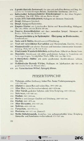 Perserteppiche (Nr. 531-590)