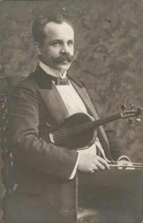 [Violinist M. G. Maletzky]