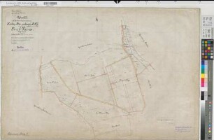 Bausenhagen (Fröndenberg), Zusammenlegung Bausenhagen, Urkarte 2 Warmen Flur 6