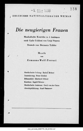 Die neugierigen Frauen